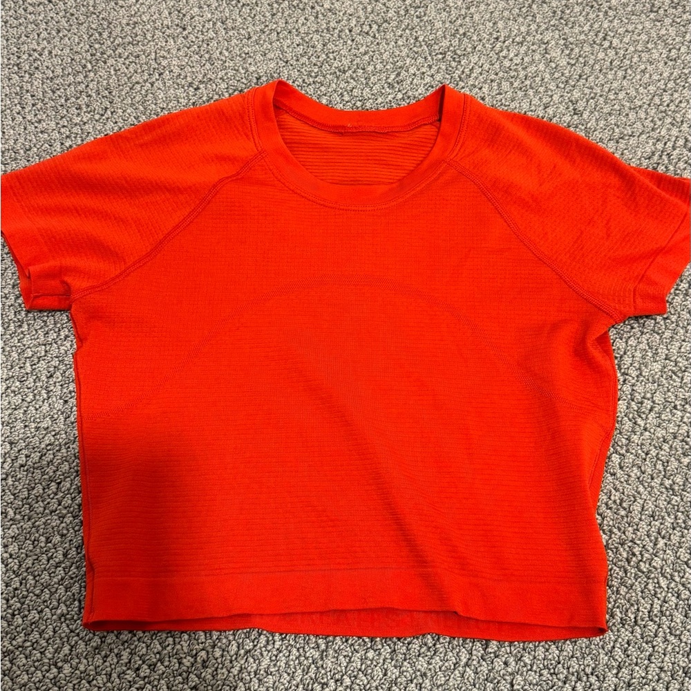 Lululemon Swiftly tech cropped short sleeve shirt 2.0